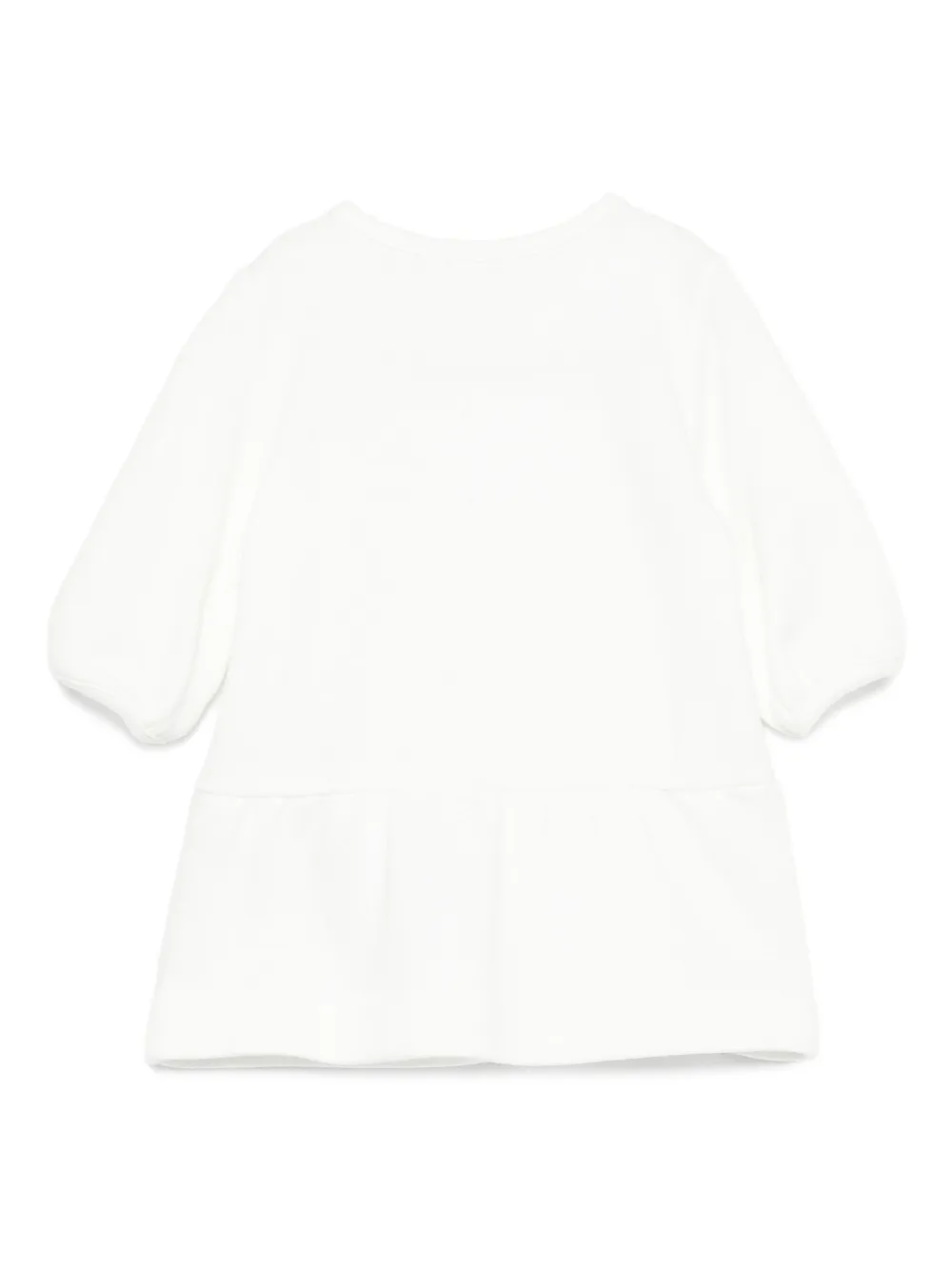 Gucci Kids x Euan Roberts jurk met hondenprint - Wit