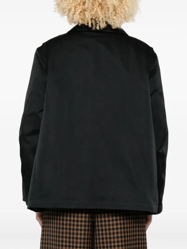 Sofie D'hoore Cooper multi-pocket Collared Jacket | Black | FARFETCH