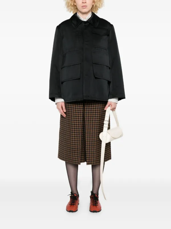 Sofie D'hoore Cooper multi-pocket Collared Jacket | Black