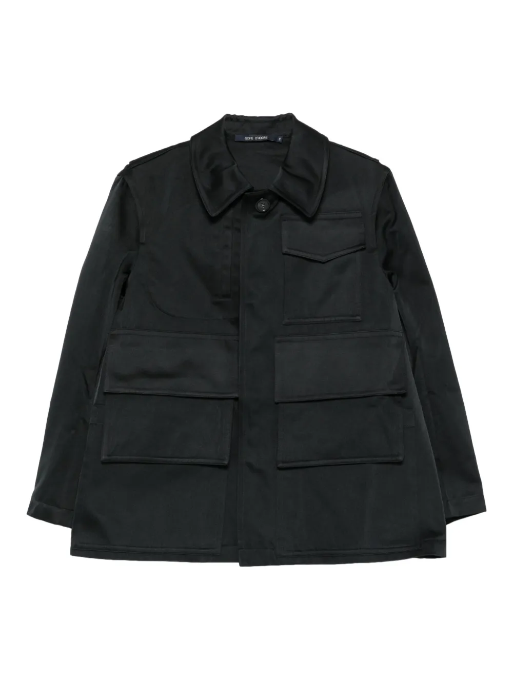 Cooper multi-pocket collared jacket