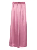 Gianluca Capannolo elastic-waist satin trousers - Pink