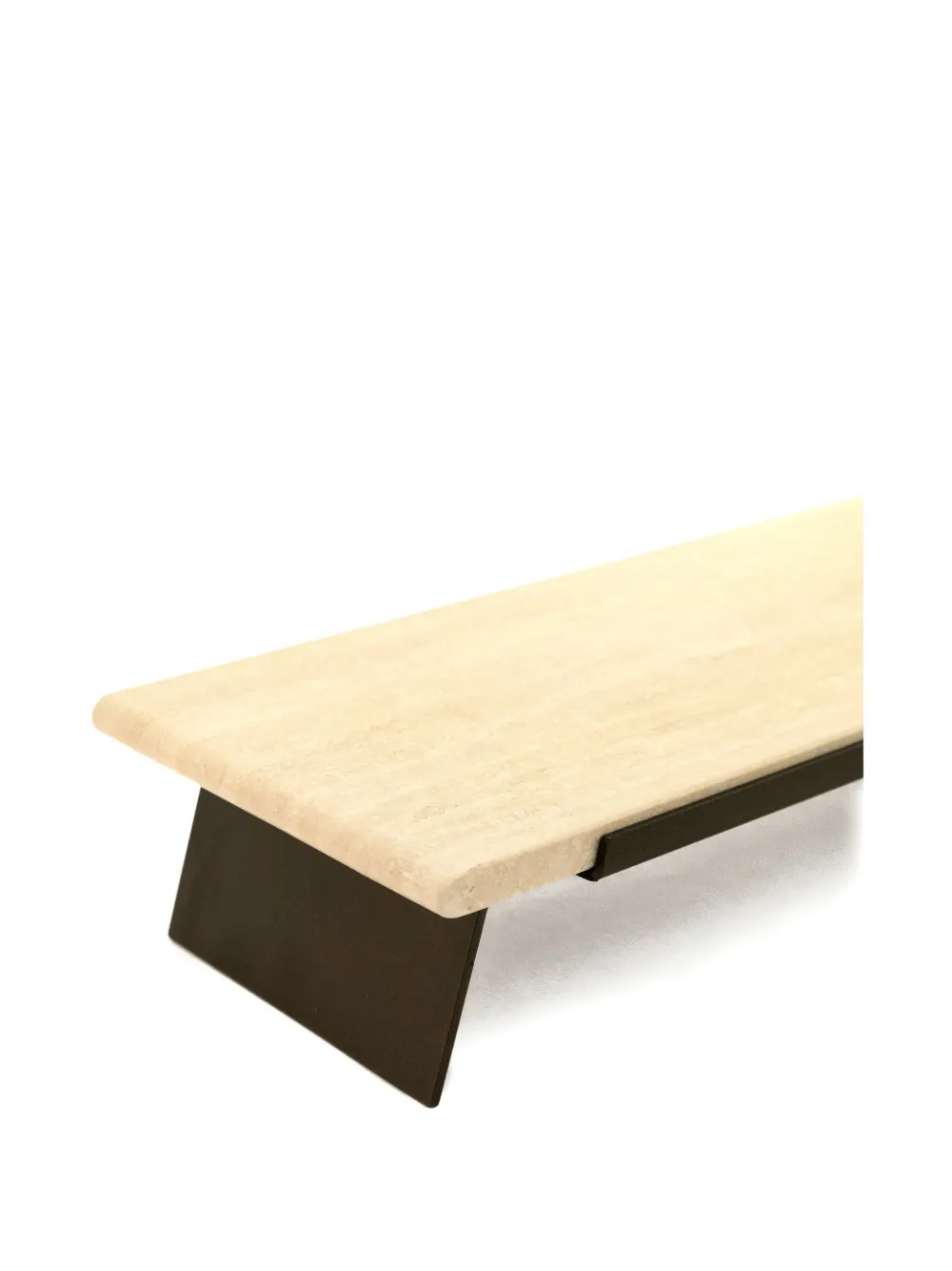 Knindustrie Travertine Serving Tray In Neutral