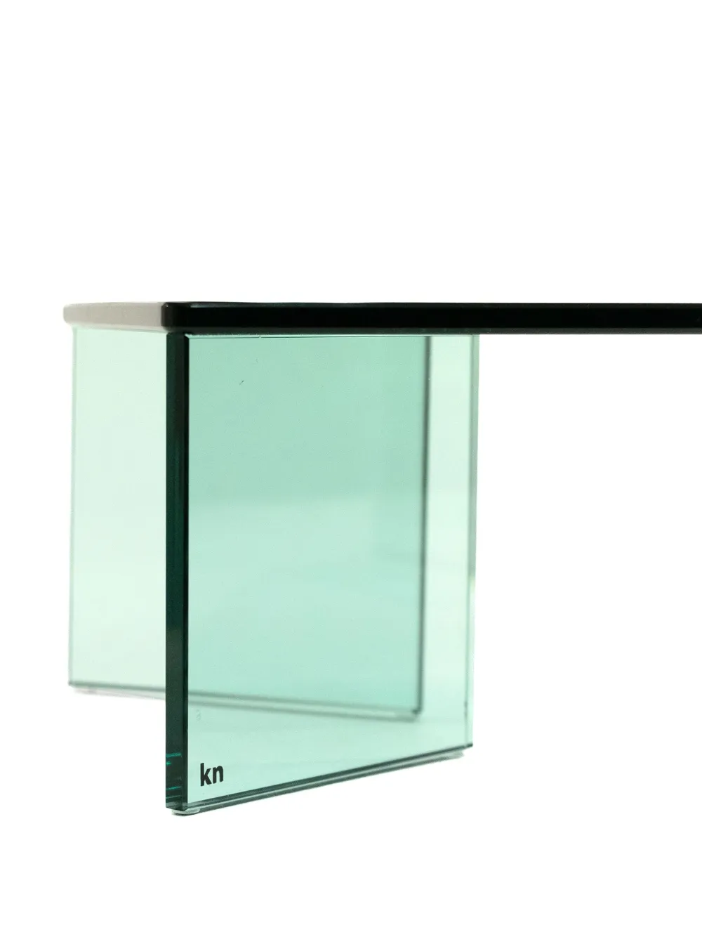 Knindustrie glass rectangular coffee table - Groen