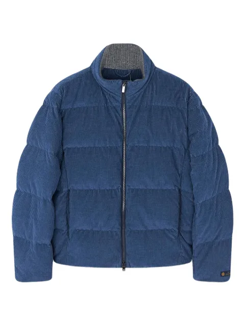 Paul & Shark corduroy quilted down jacket