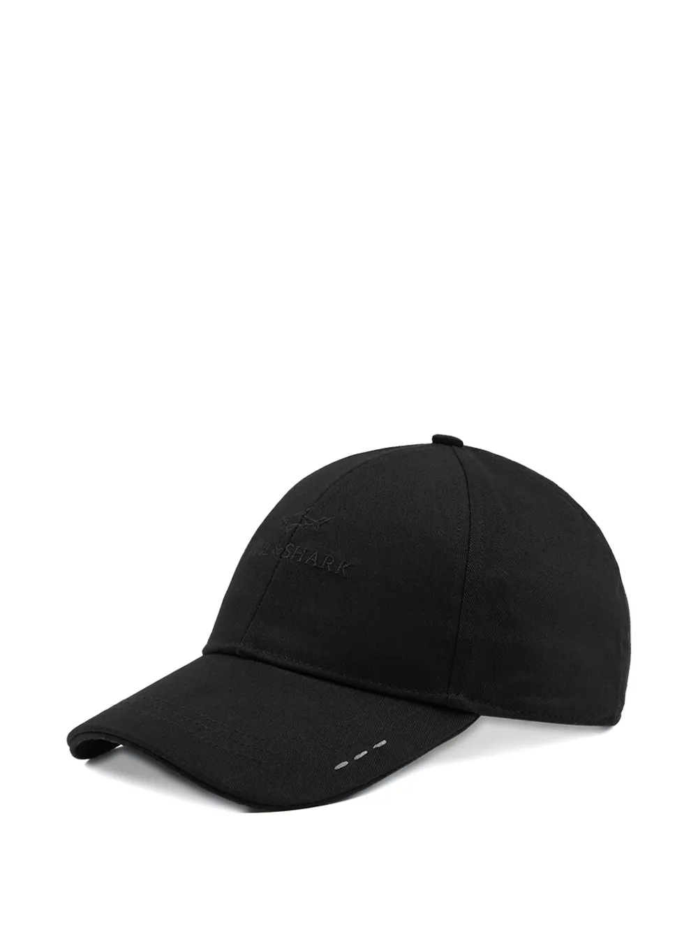 Paul & Shark logo刺绣棒球帽 | 黑色 | Image 1