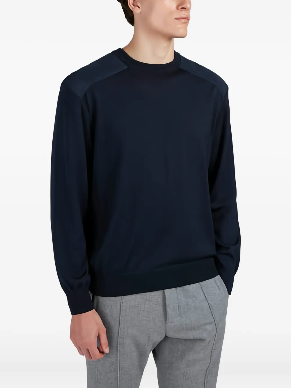 Paul & Shark Trui met ronde hals - Blauw