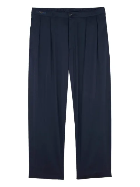 Paul & Shark pleated straight-leg trousers