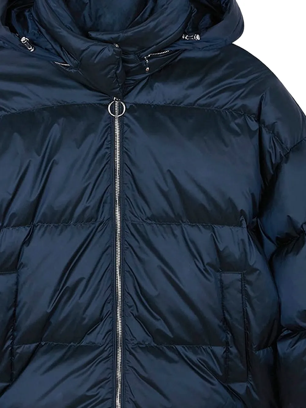Paul & Shark Shiny Down Jacket In Blue