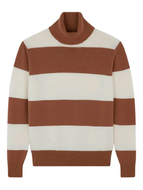 Paul & Shark 条纹高领毛衣