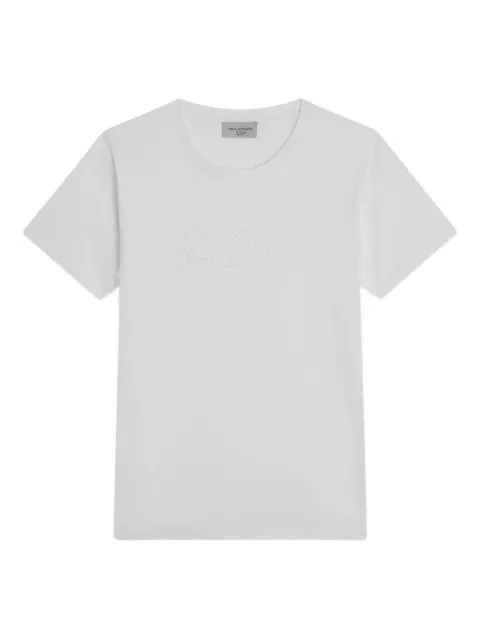 Paul & Shark logo-embroidered cotton T-shirt
