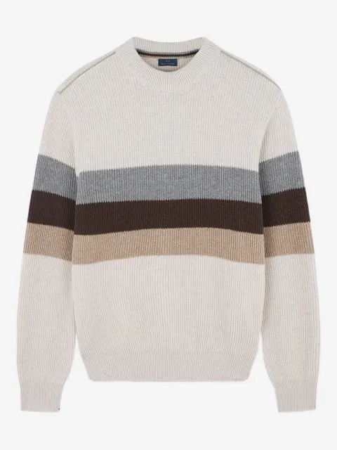 Paul & Shark rib-knit crew-neck sweater