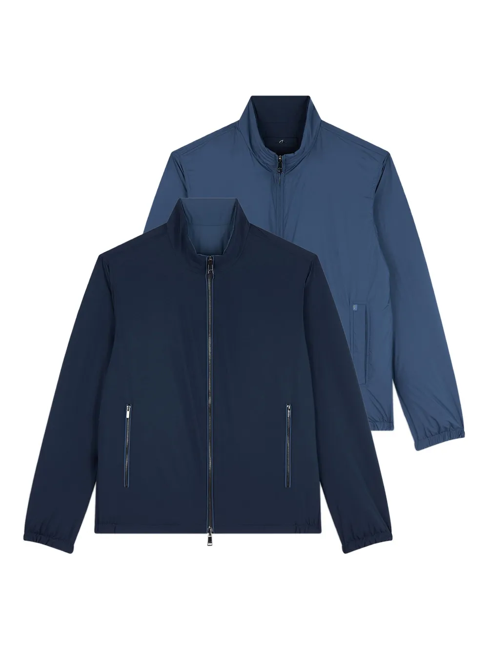 Paul & Shark リバーシブル ジャケット - ブルー Paul & Shark リバーシブル ジャケット - ブルー