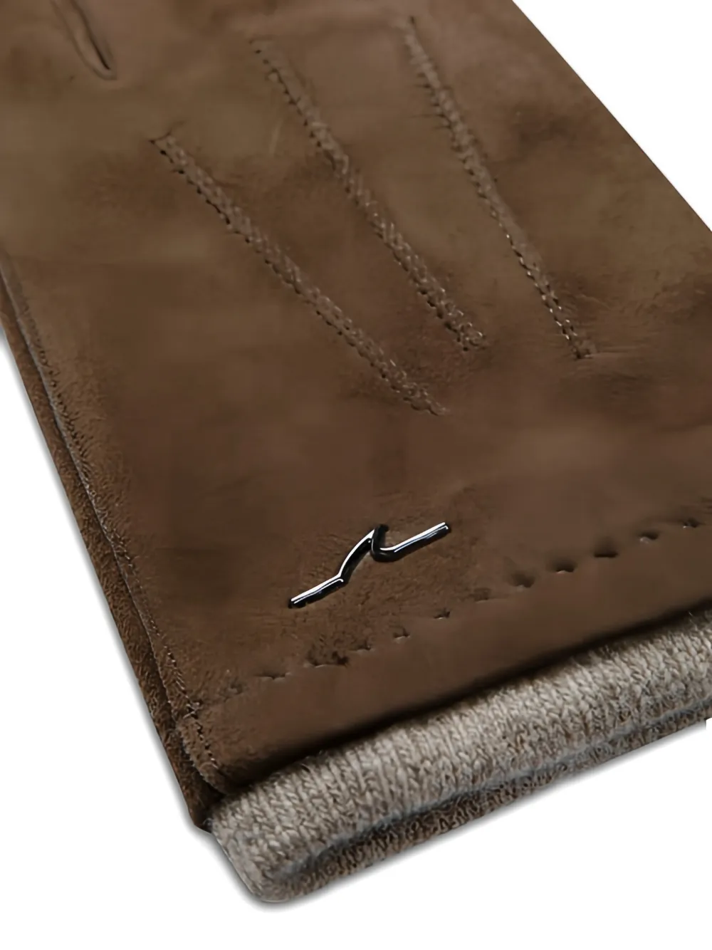 Paul & Shark suede gloves - Bruin