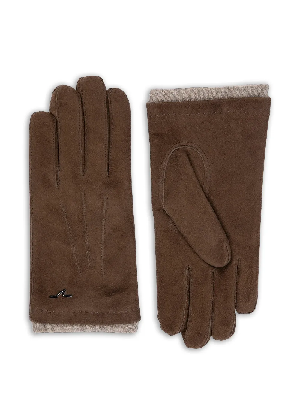 Paul & Shark suede gloves | Brown | Image 1