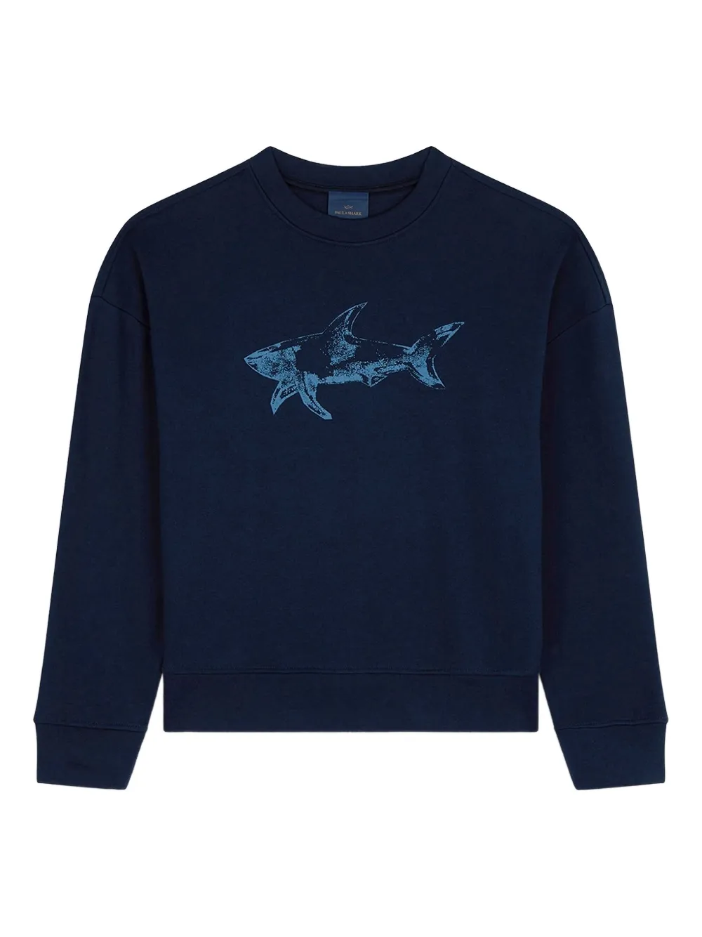 Paul & Shark プリント スウェットシャツ - ブルー Paul & Shark プリント スウェットシャツ - ブルー