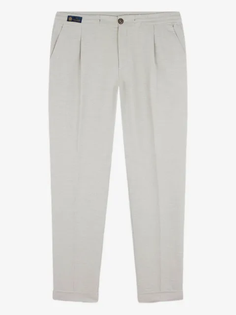 Paul & Shark pleated cotton trousers