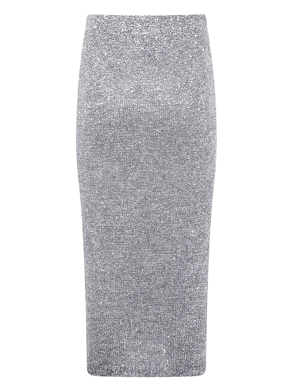 D.Exterior sequin-embellished midi skirt - Grijs