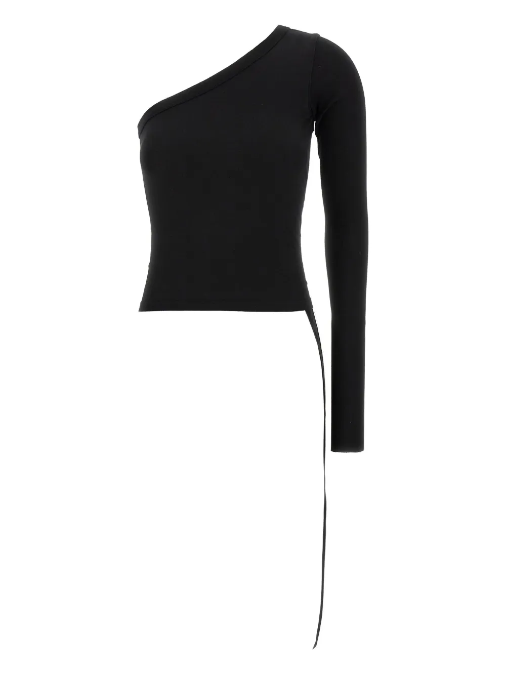 Ziggy asymmetric-neckline long-sleeve T-shirt