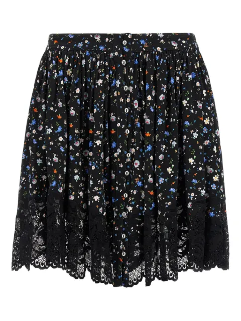 Rabanne lace-embellished skirt