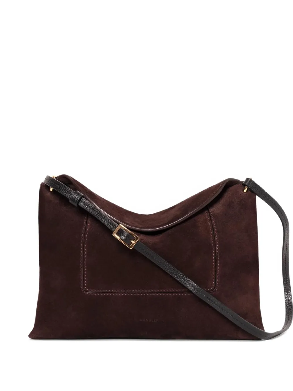Wandler Penelope suede shoulder bag Rood