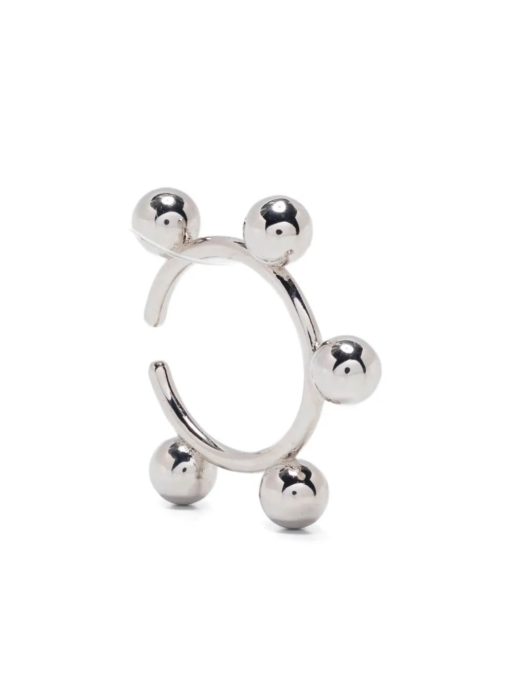 Jil Sander Sphere-embellished Ear Cuff In Metallic