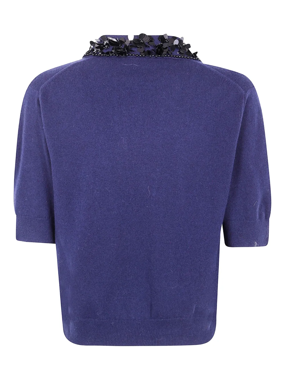 Semicouture sequin-embellished polo top | T-Shirts & Jersey Shirts | Image 2