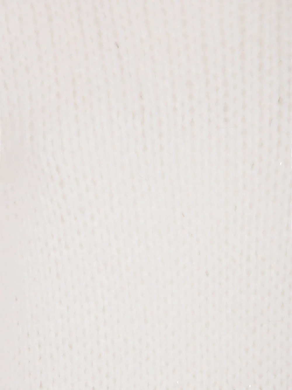 Nuur Long Sleeves Boat Neck Sweater In White