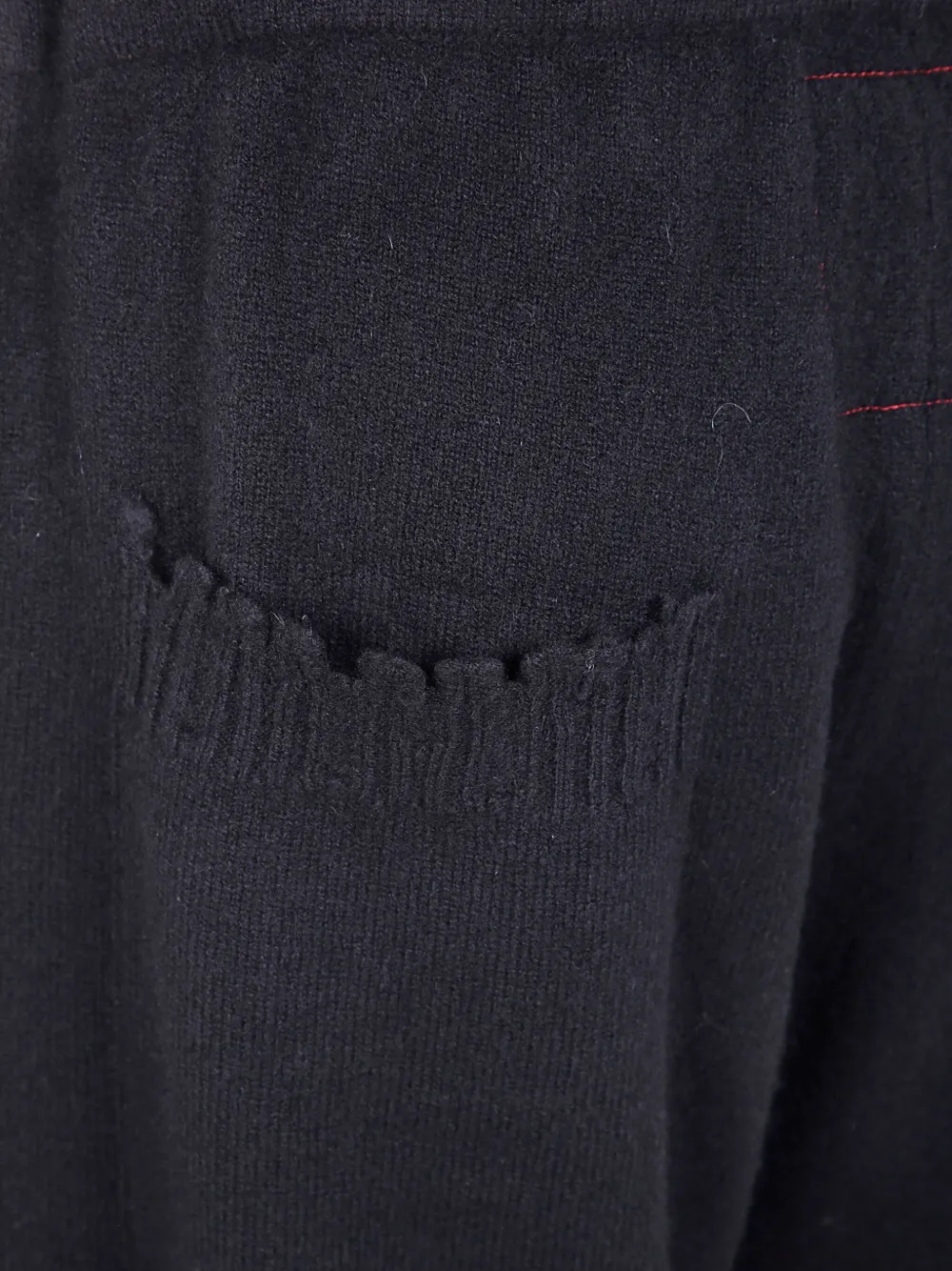 Uma Wang Broek met trekkoord Zwart