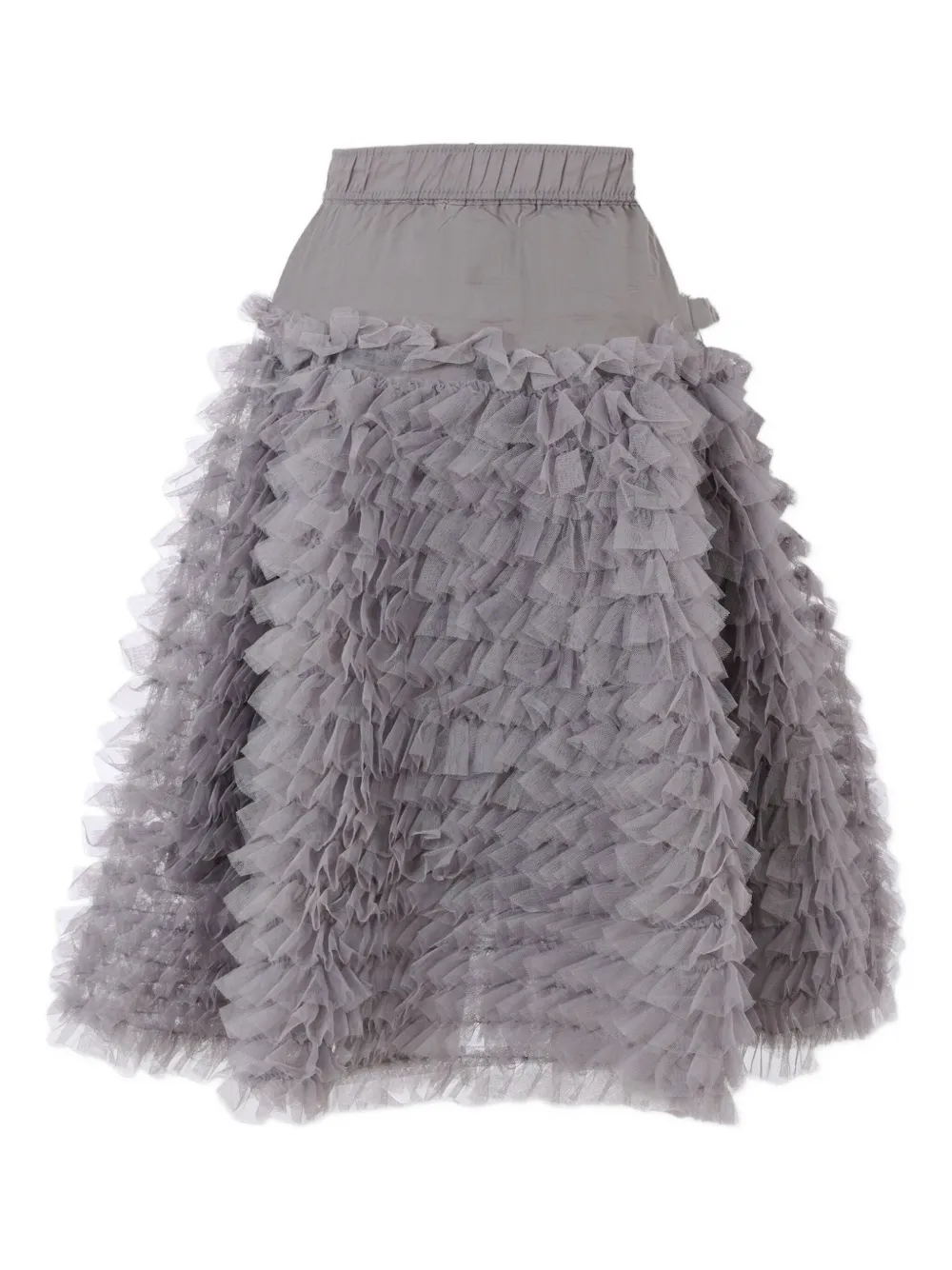 Molo ruffled tulle skirt Grijs