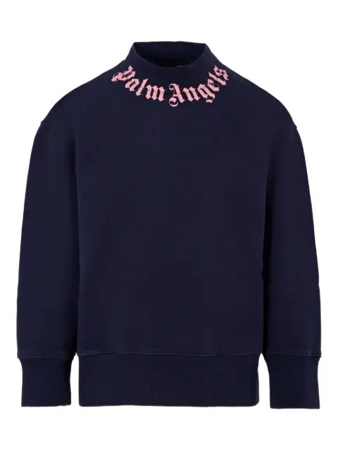 Palm Angels Kids sudadera con logo