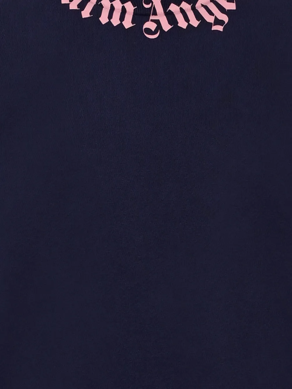Palm Angels Kids Sweater met logo Blauw