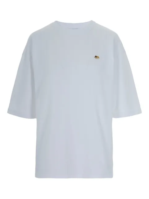 Fiorucci embroidered-detail cotton T-shirt