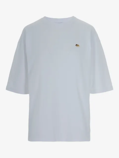 Fiorucci embroidered-detail cotton T-shirt