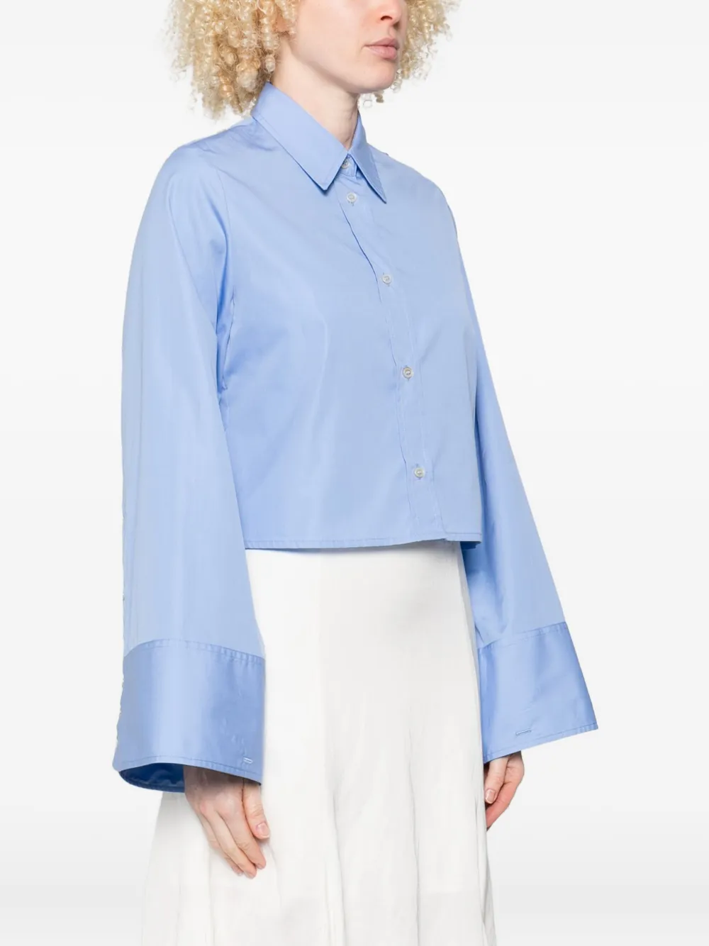 Erika Cavallini Katoenen shirt Blauw