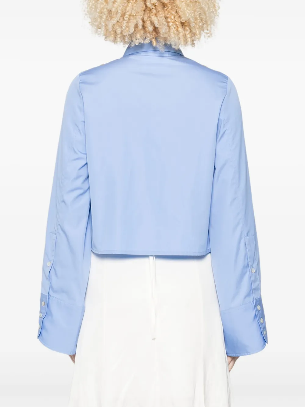 Erika Cavallini Katoenen shirt Blauw