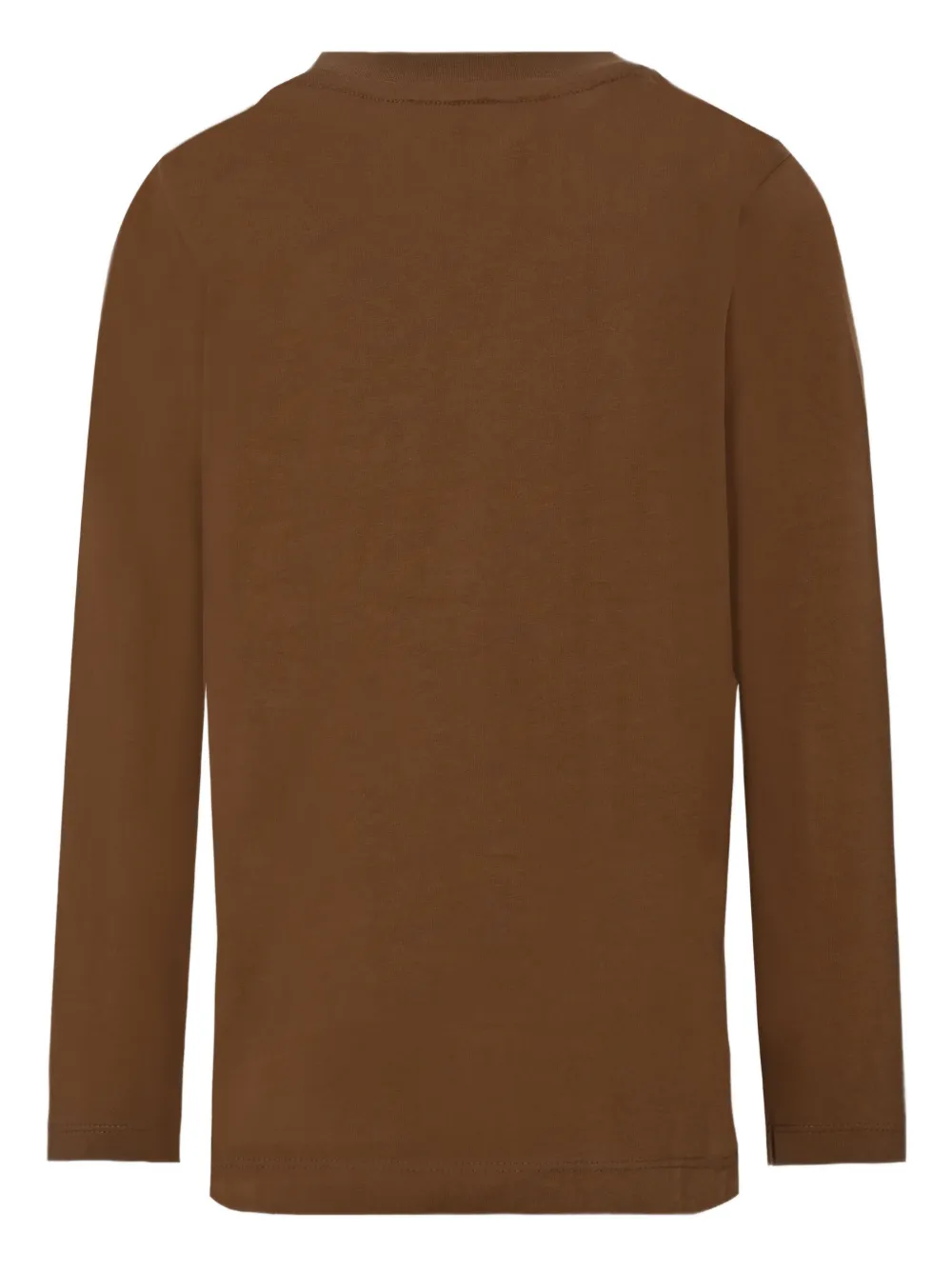 TRUSSARDI JUNIOR logo-embroidered sweatshirt Bruin