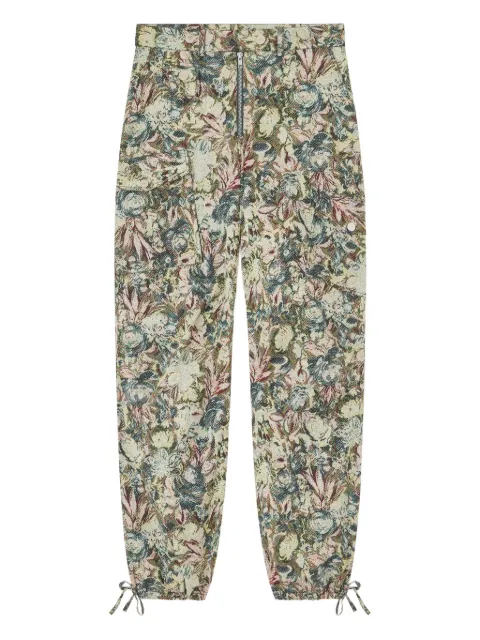 GANNI floral-print trousers