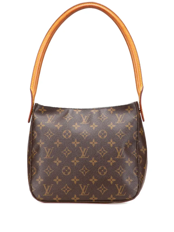 Louis Vuitton Pre-Owned 2001 Monogram Looping MM Shoulder Bag Brown  FARFETCH PH