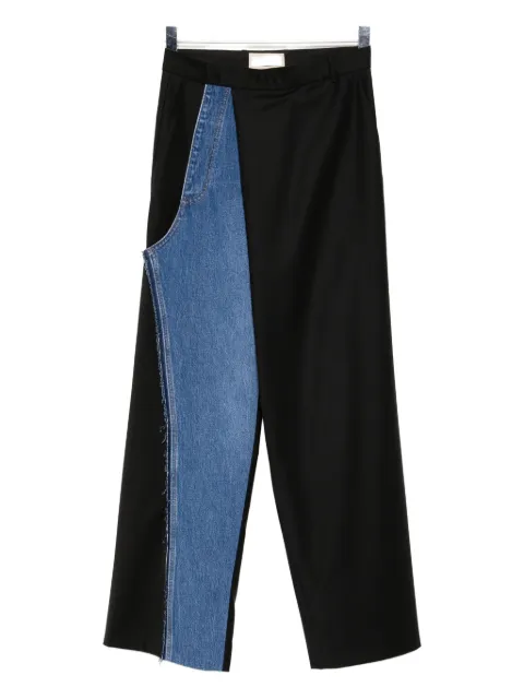 LITKOVSKA pantalones deconstruidos