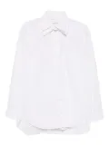 LITKOVSKA double-collar poplin shirt - White