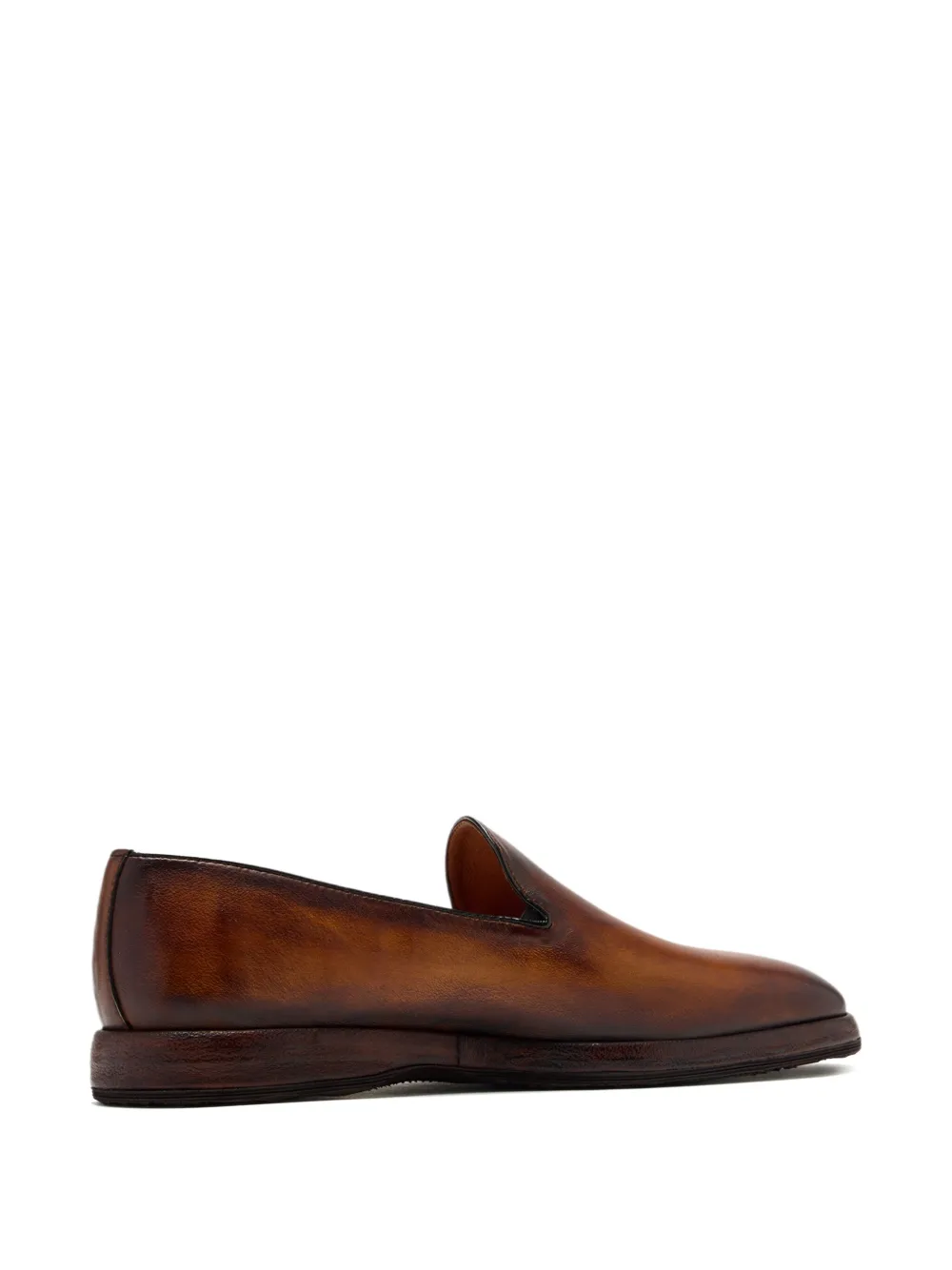 Bontoni Domino leather loafers Brown