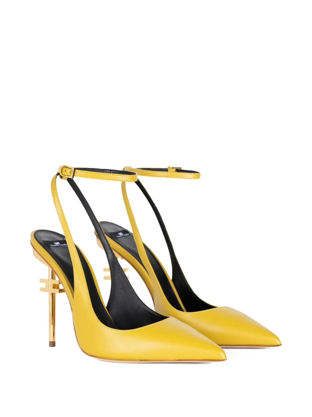 Elisabetta Franchi 105mm logo-detail slingback pumps | Heeled Pumps | Image 2