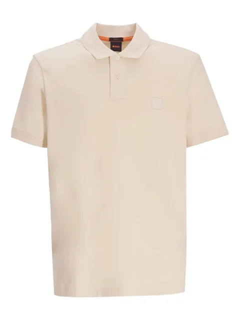 BOSS Passenger logo-patch polo shirt