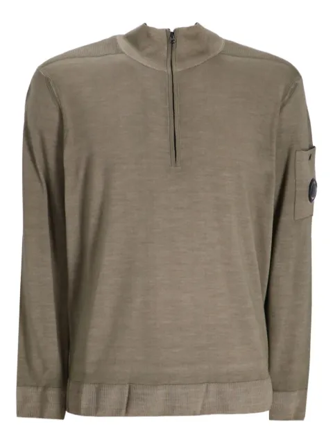 C.P. Company half-zip lens-pocket sweater