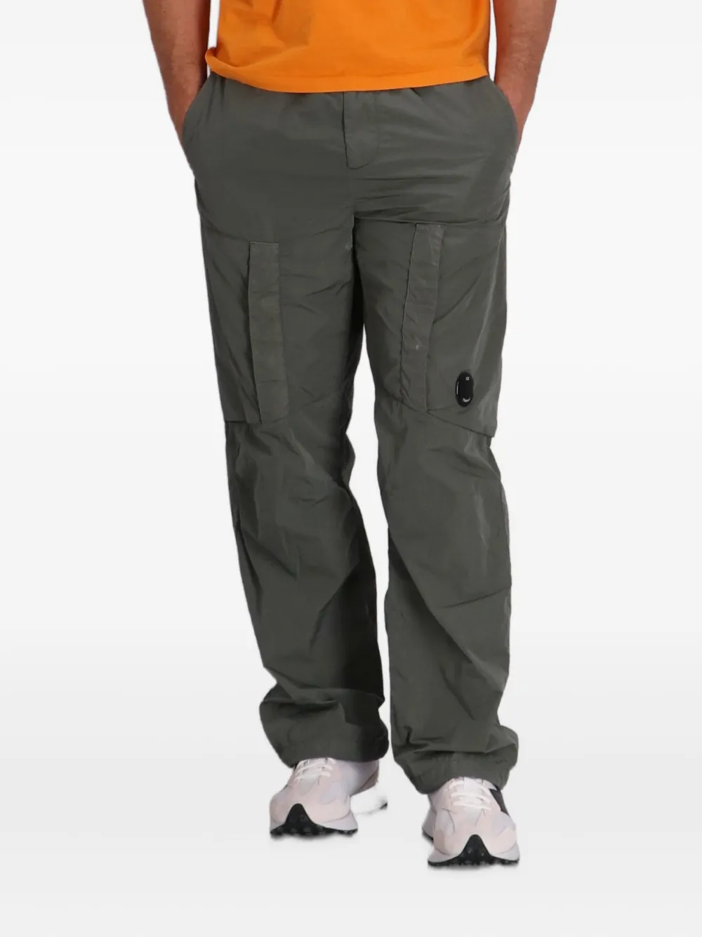 C.P. Company Broek met cargo zak Grijs