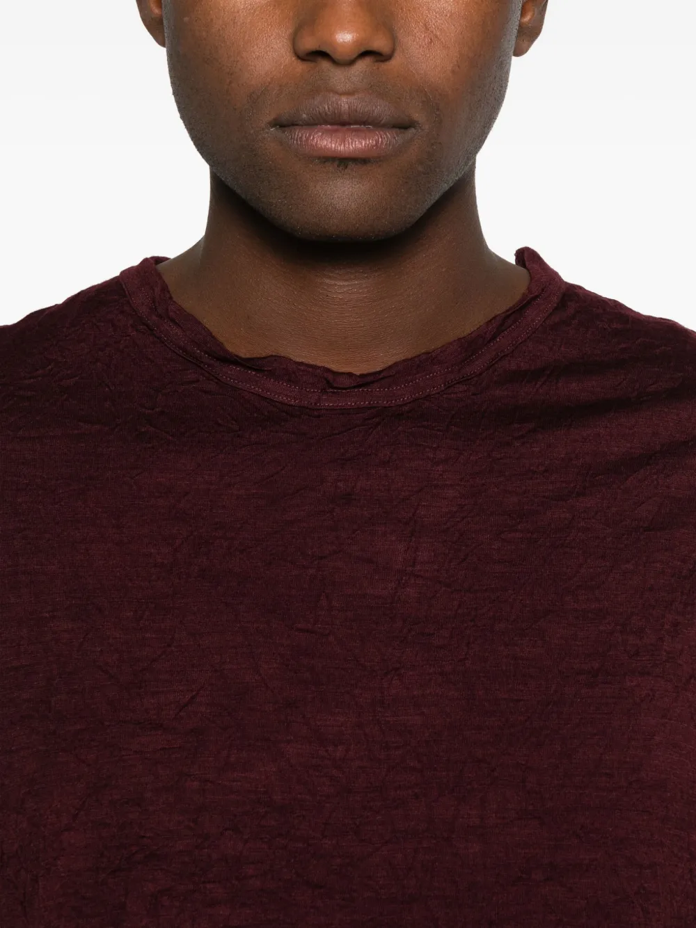 Yohji Yamamoto Long-sleeve T-shirt In Red