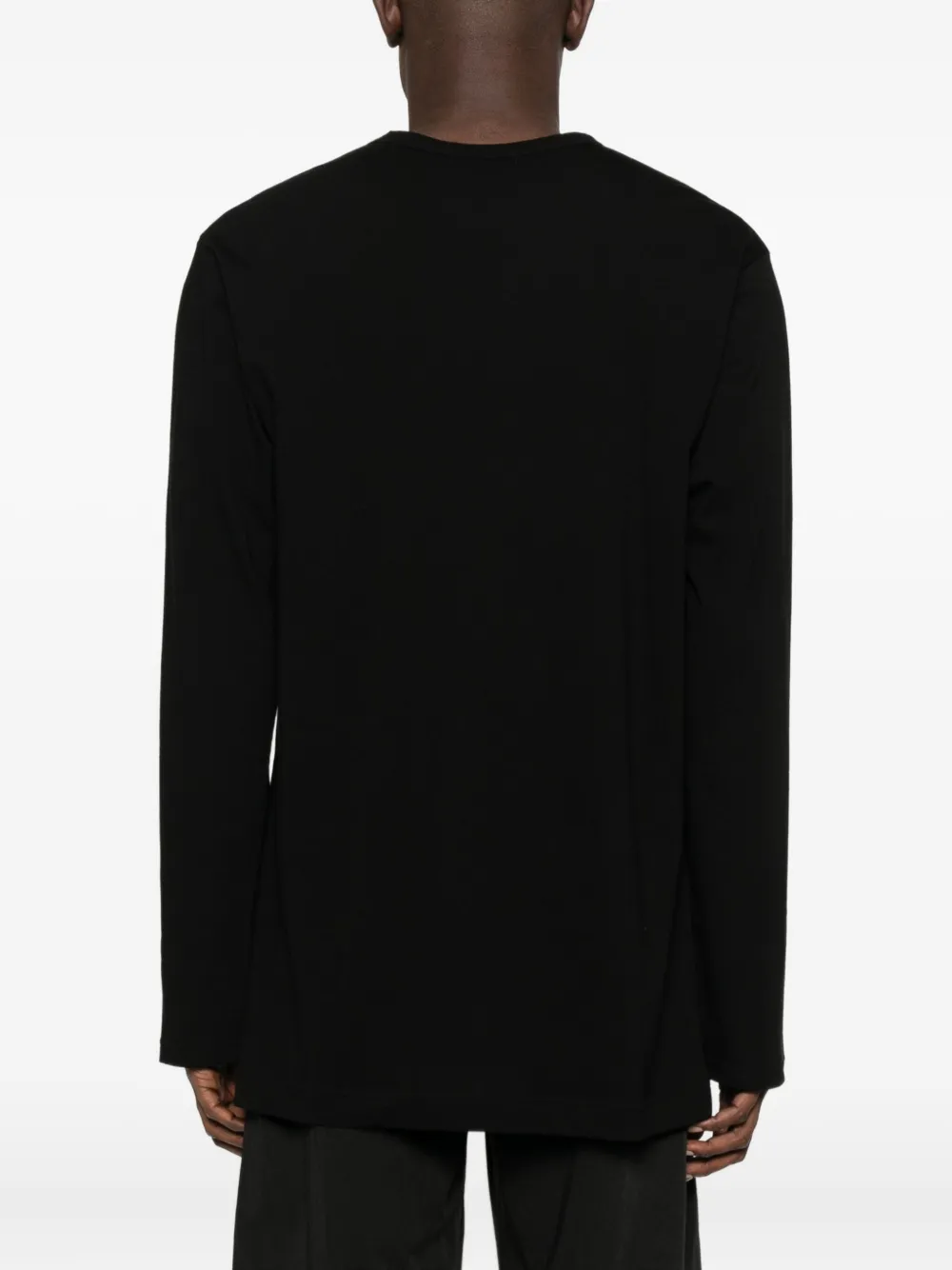 Yohji Yamamoto Long-sleeve T-shirt In Black