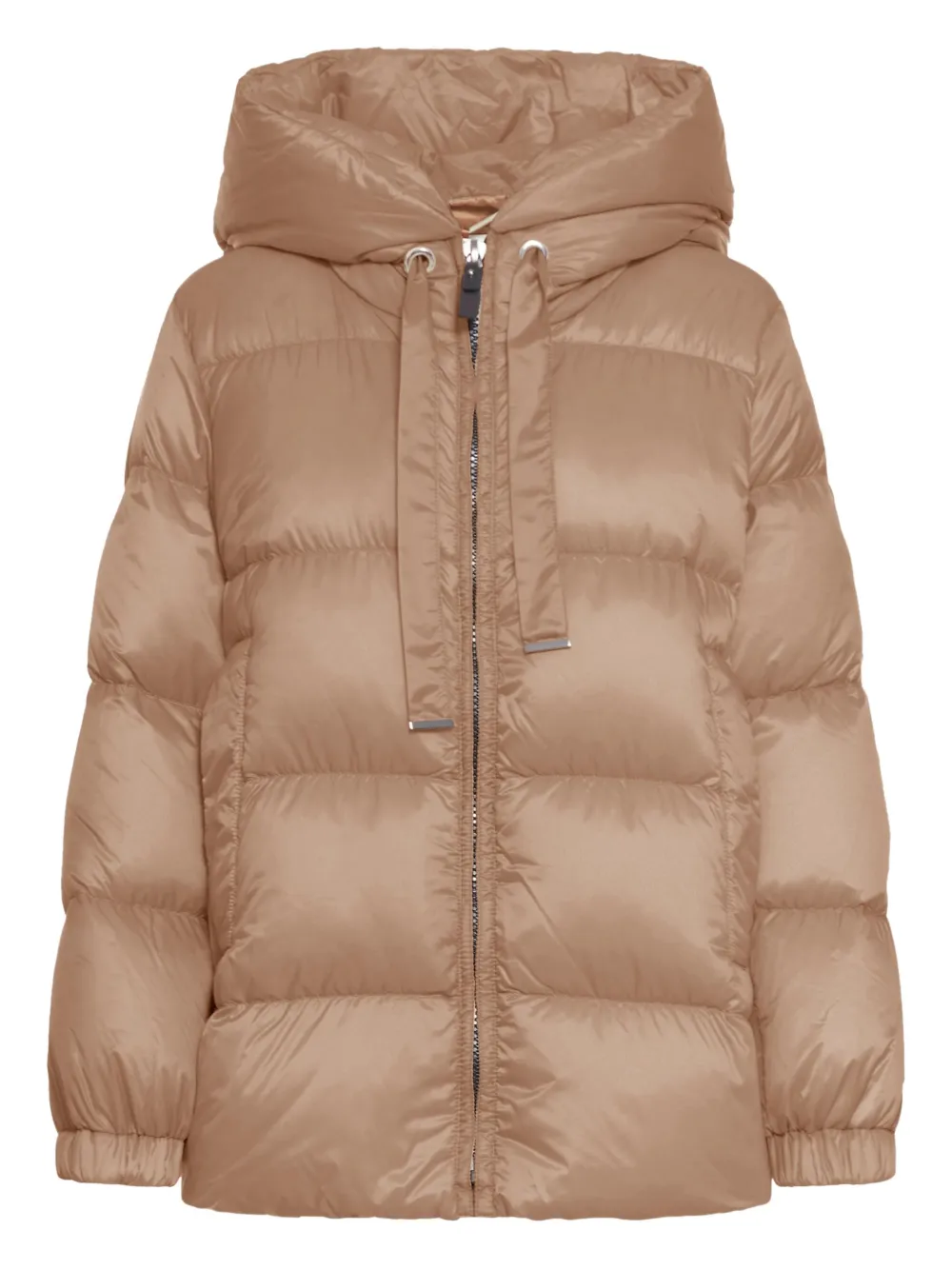 Max Mara The Cube Quilted Jacket In Brown