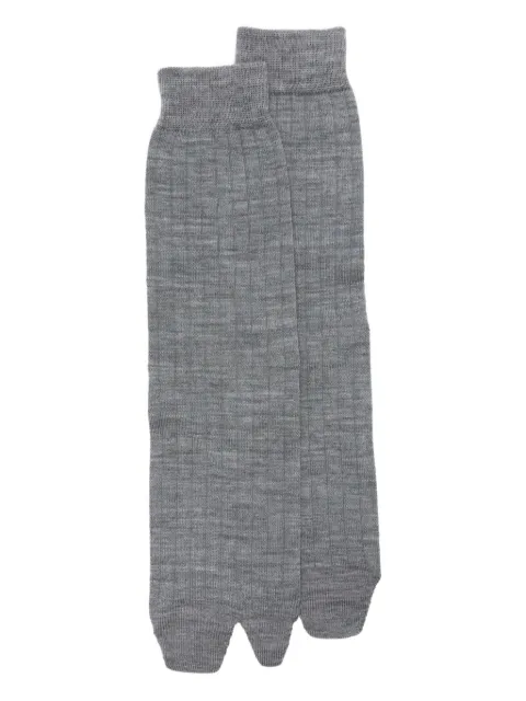 Maison Margiela ribbed wool socks