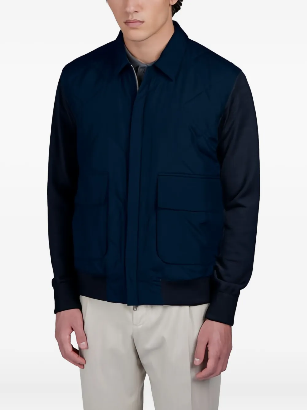 Paul & Shark Patch-pocket Jacket In Blue